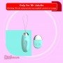 Remote Control Egg Vibrator 10 Speed Wireless Bullet Toy for Women