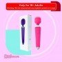 10 Vibrations Magic Wand Massager