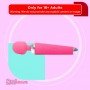 10 Vibrations Magic Wand Massager