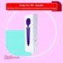 10 Vibrations Magic Wand Massager