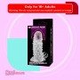 Brave Man Vibrating Penis Sleeve, Transparent