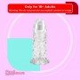 Brave Man Vibrating Penis Sleeve, Transparent