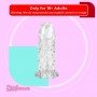 Brave Man Vibrating Penis Sleeve, Transparent