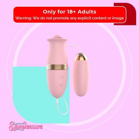 Fun Small Custom Usb Recharge Jump Egg Rotating Tongues Headed Licking Silicone Sucking Vibrator Egg