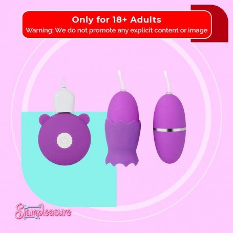 Wired Remote Control Bullet Vibrators Clitoris Tongue Licking Vibrator for Tickler Stimulator