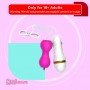 Women Clitoris Vibrating Bullet Sex Toys Remote Control Licking Tongue