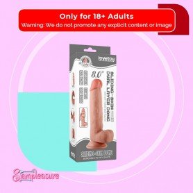 8'' Sliding Skin Dual Layer Dong