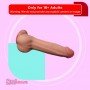 Lovetoy 11.5” King Sized Sliding Skin Dual Layered Dong