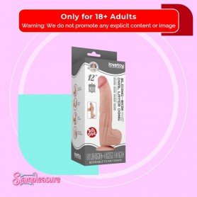 Silicone Realistic Dildo Pinchable Suction Cup