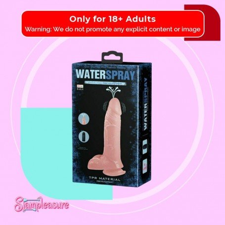 Baile Water Spray Silicone Vibrator