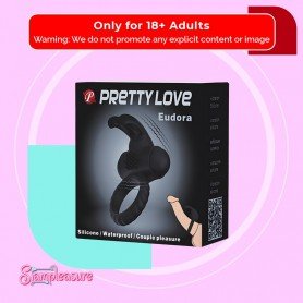 Erection ring, vibrating, black
