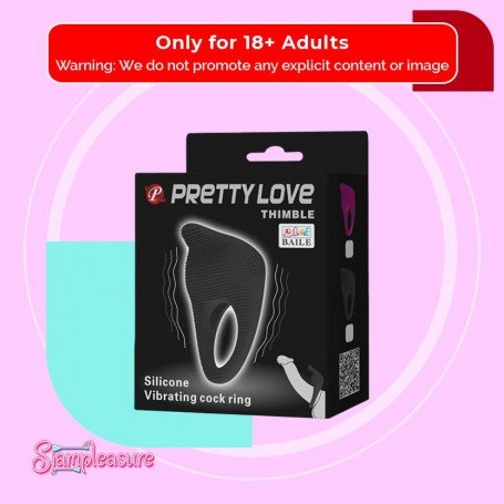 Pretty Love Thimble Vibrating Cockring