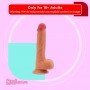 Lovetoy Dildo Nature Liquid Silicone 8inch