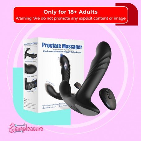 Remote Control Prostate Massager 7 Mode Vibrator