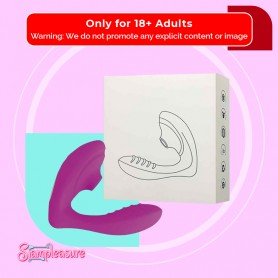 Clitoral Stimulator with Pressure Waves and G-Spot Penetrator with 10 Vibration