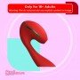 Kistoy Tina Dual Head Heating Sucking Vibrator Flexible Adult Sex Toy Clits G Spot Stimulator