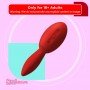 Kistoy Tina Dual Head Heating Sucking Vibrator Flexible Adult Sex Toy Clits G Spot Stimulator