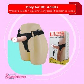 Baile Ultra Passionate Harness Sensual Comfort Strap-On Harness with Dildo