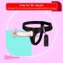 Ultra Passionate Harness Strap-on with Multi Function Vibrator