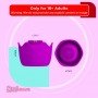 Magic Wand Head Cap Attachment - Silicone Headgears Massager