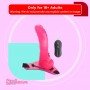 Finger Sleeve Strap-on Lesbian Tongue Vibrator Sex