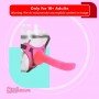 Finger Sleeve Strap-on Lesbian Tongue Vibrator Sex
