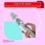 Big Vibrator Body Massager Sex Wand G-Spot Clitoris Stimulator