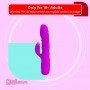 Pretty Love Dorothy Thrusting Rabbit Vibrator Purple