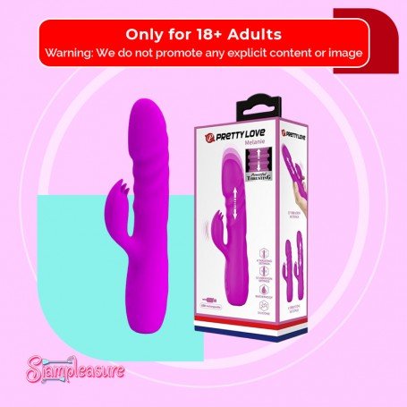 Pretty Love Dorothy Thrusting Rabbit Vibrator Purple