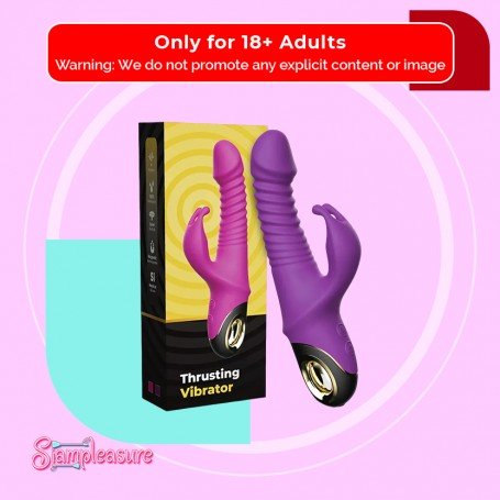 Thrusting Dildo G-spot Rabbit Vibrator