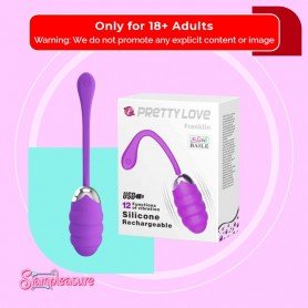 Bullet Capsule Vibrator Pretty Love 12 Mode Vibration