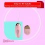 Remote Control Egg Vibrator 10 Speed Wireless Bullet Toy for Women